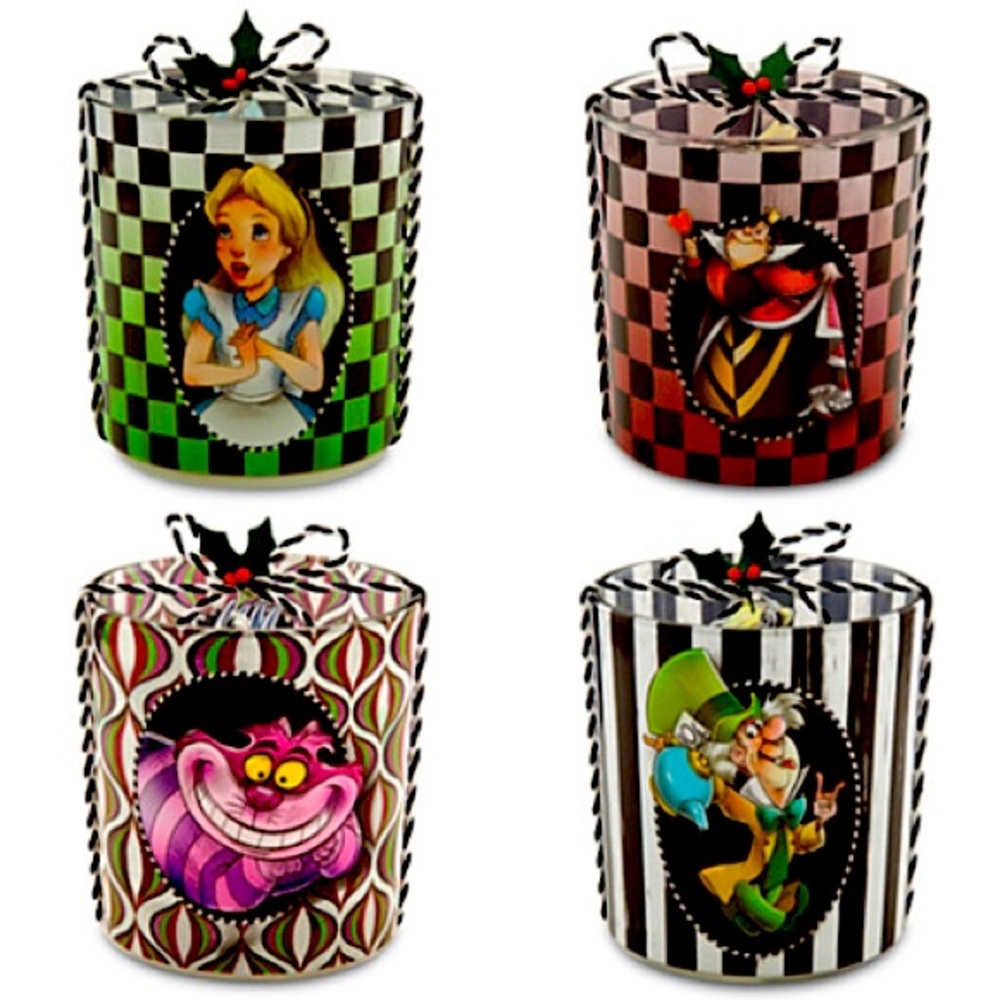 ☕️Alice in Wonderland Glass Candle Holder☕️